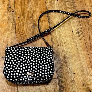 polka dot Kate Spade crossbody purse